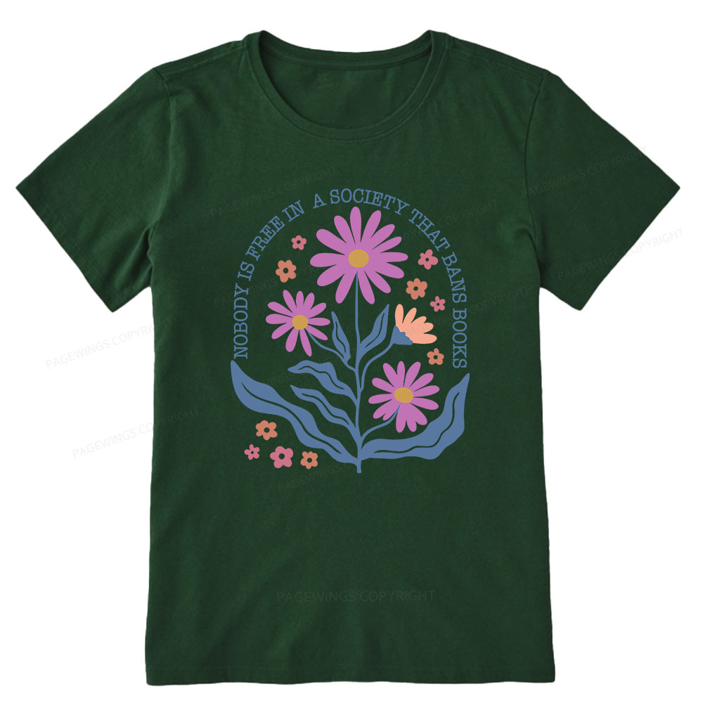 Pagewings Read Banned Books Shirt, Social Justice Gift Unisex Classic T-shirt