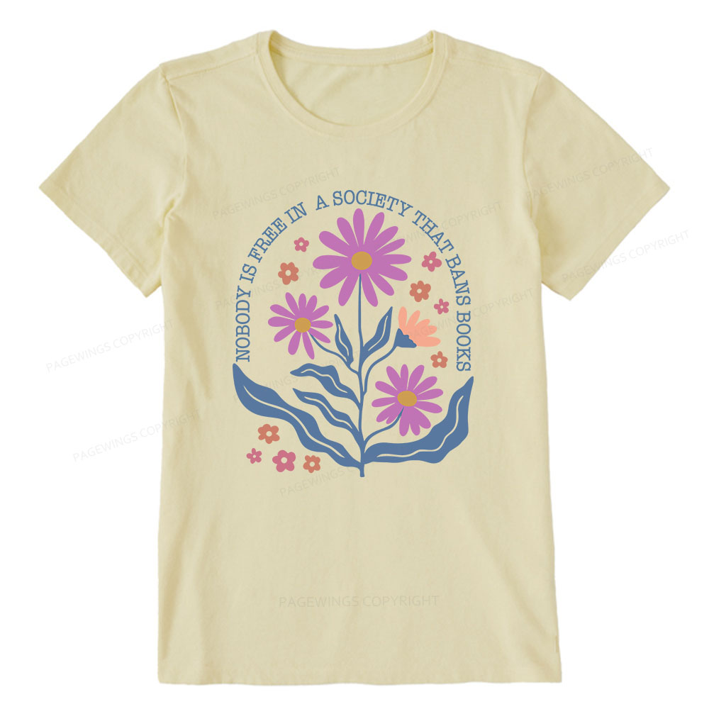 Pagewings Read Banned Books Shirt, Social Justice Gift Unisex Classic T-shirt