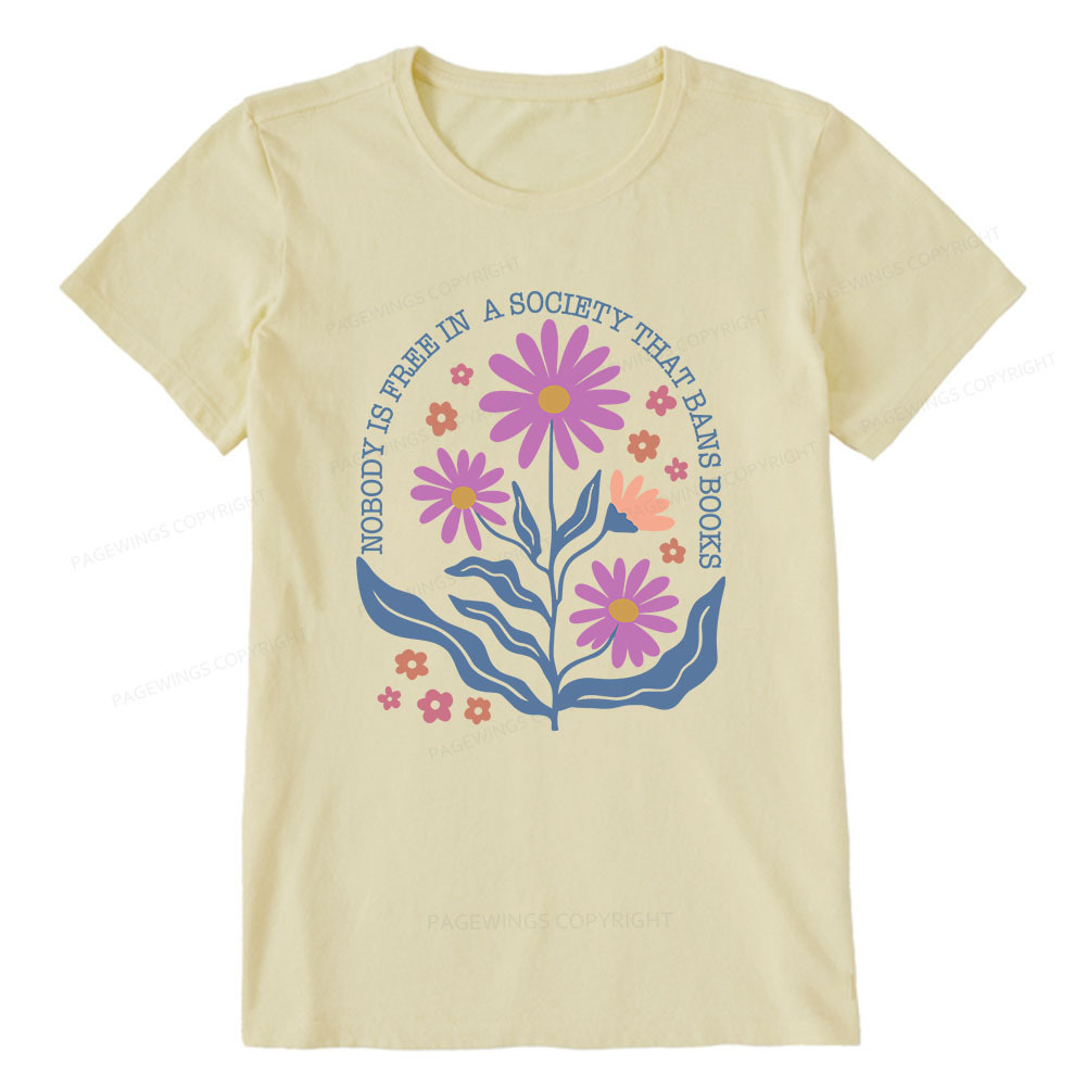 Pagewings Read Banned Books Shirt, Social Justice Gift Unisex Classic T-shirt