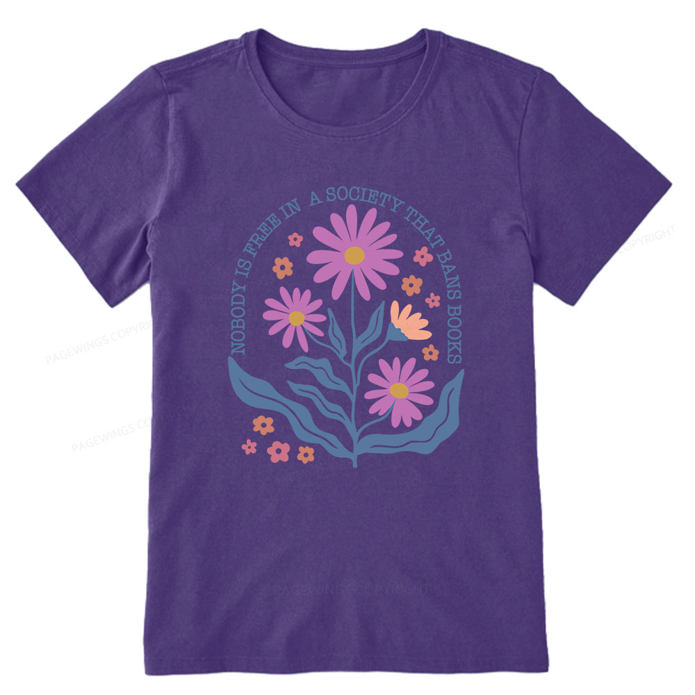 Pagewings Read Banned Books Shirt, Social Justice Gift Unisex Classic T-shirt