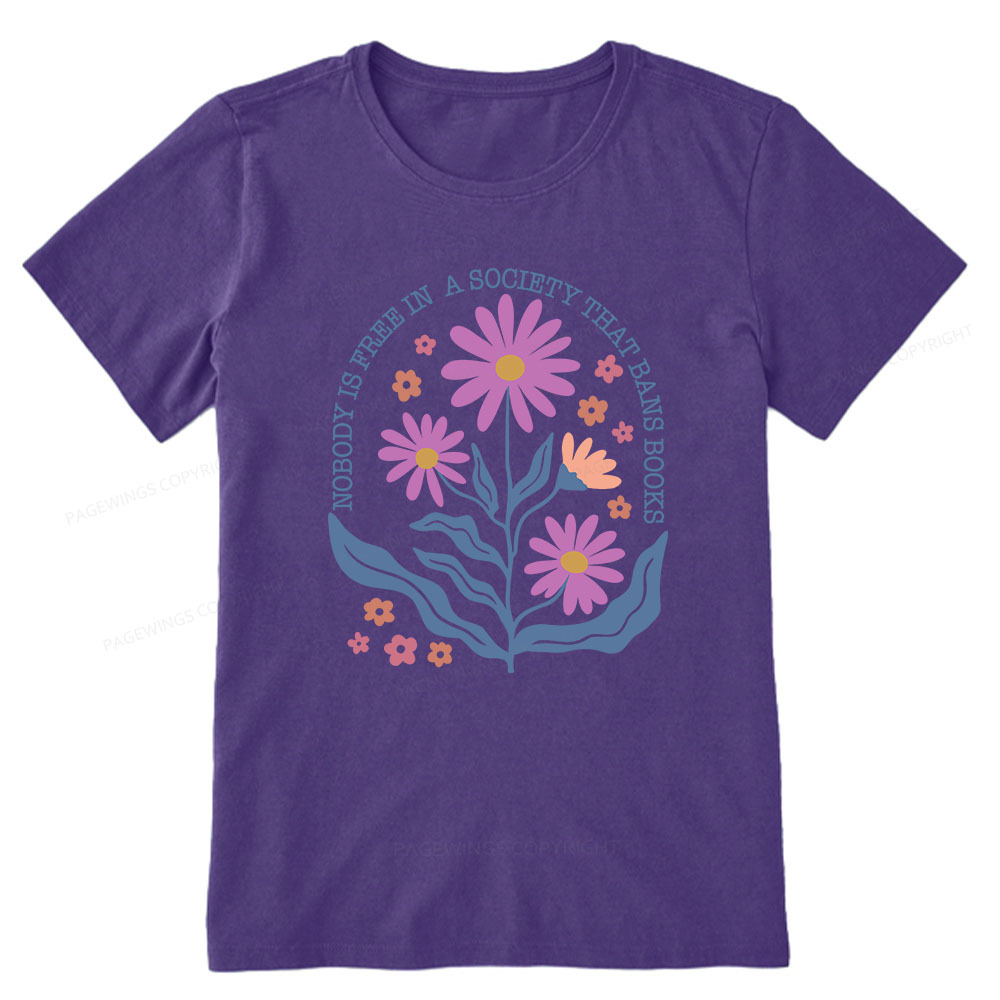 Pagewings Read Banned Books Shirt, Social Justice Gift Unisex Classic T-shirt