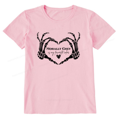 Pagewings Morally Grey Shirt My Favorite Color Unisex Classic T-shirt