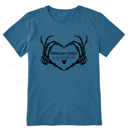 Pagewings Morally Grey Shirt My Favorite Color Unisex Classic T-shirt
