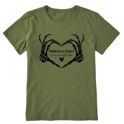 Pagewings Morally Grey Shirt My Favorite Color Unisex Classic T-shirt