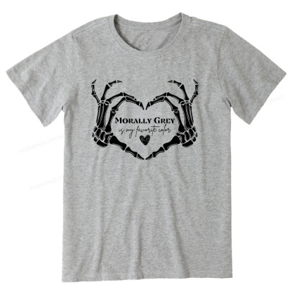 Pagewings Morally Grey Shirt My Favorite Color Unisex Classic T-shirt