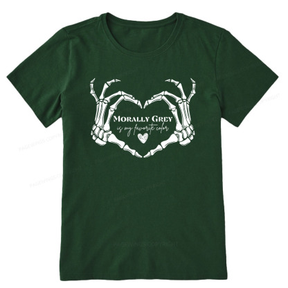 Pagewings Morally Grey Shirt My Favorite Color Unisex Classic T-shirt