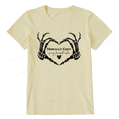 Pagewings Morally Grey Shirt My Favorite Color Unisex Classic T-shirt