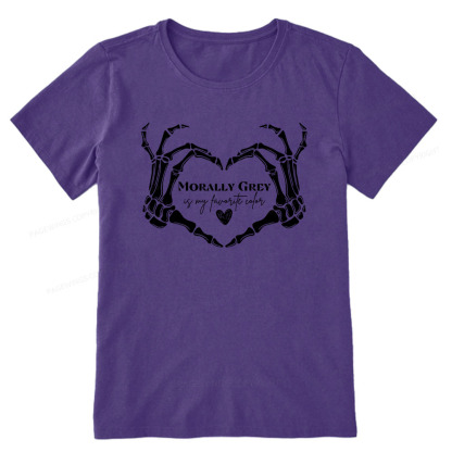 Pagewings Morally Grey Shirt My Favorite Color Unisex Classic T-shirt