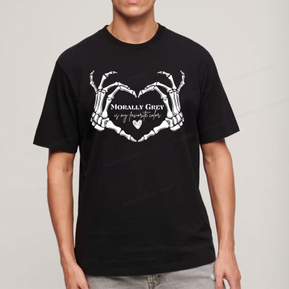 Pagewings Morally Grey Shirt My Favorite Color Unisex Classic T-shirt
