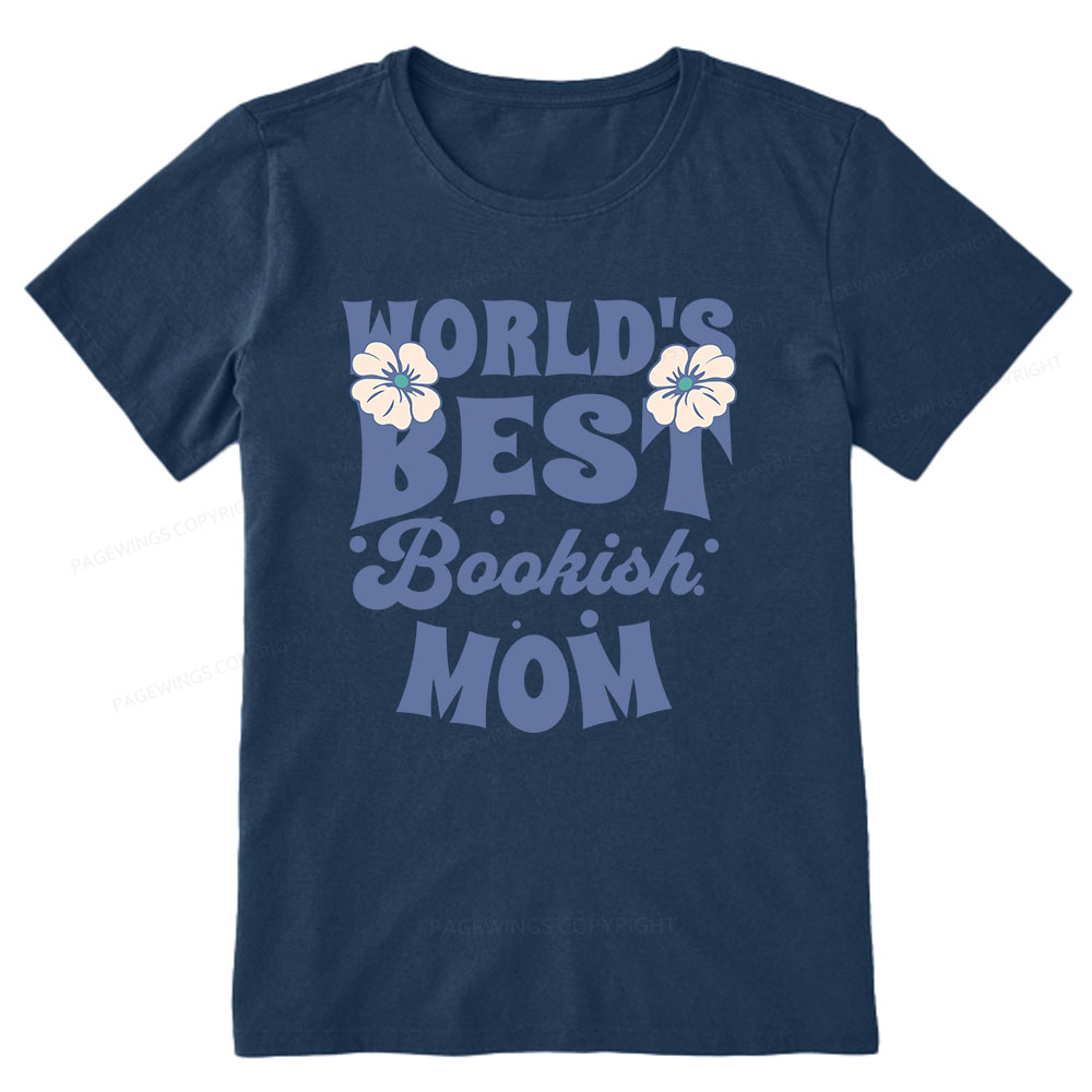 Pagewings World's Brsy Bookish Mom Unisex Classic T-shirt