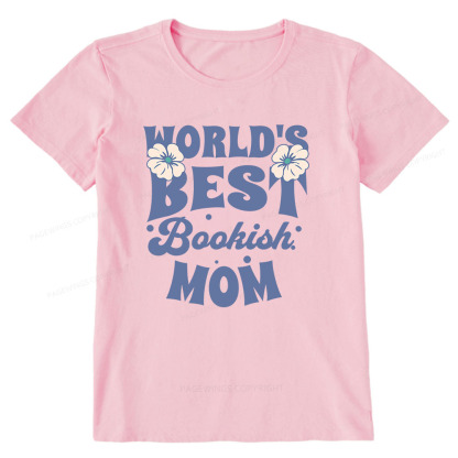 Pagewings World's Brsy Bookish Mom Unisex Classic T-shirt