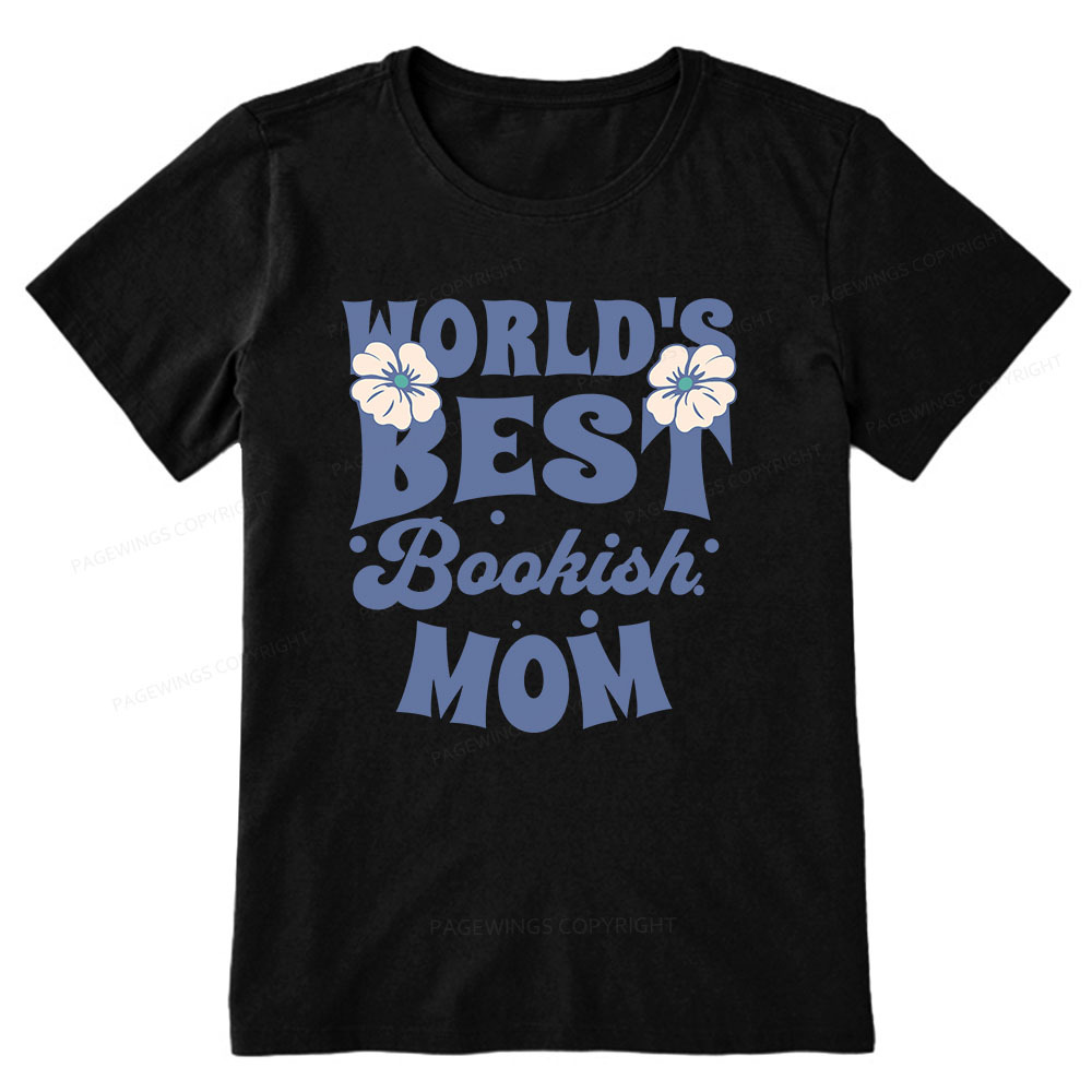 Pagewings World's Brsy Bookish Mom Unisex Classic T-shirt