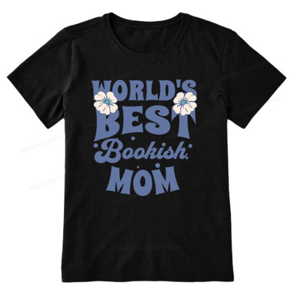 Pagewings World's Brsy Bookish Mom Unisex Classic T-shirt