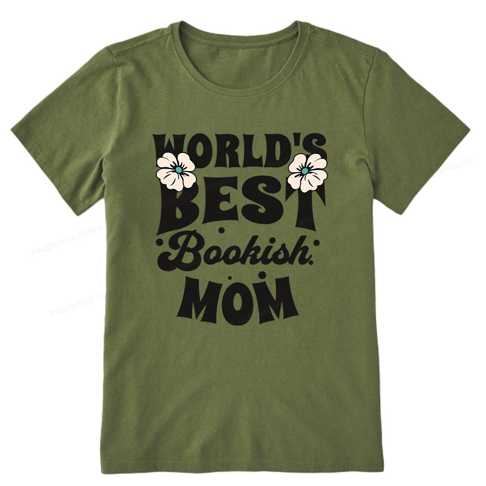 Pagewings World's Brsy Bookish Mom Unisex Classic T-shirt