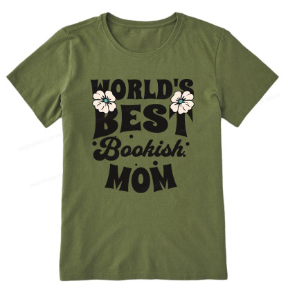 Pagewings World's Brsy Bookish Mom Unisex Classic T-shirt