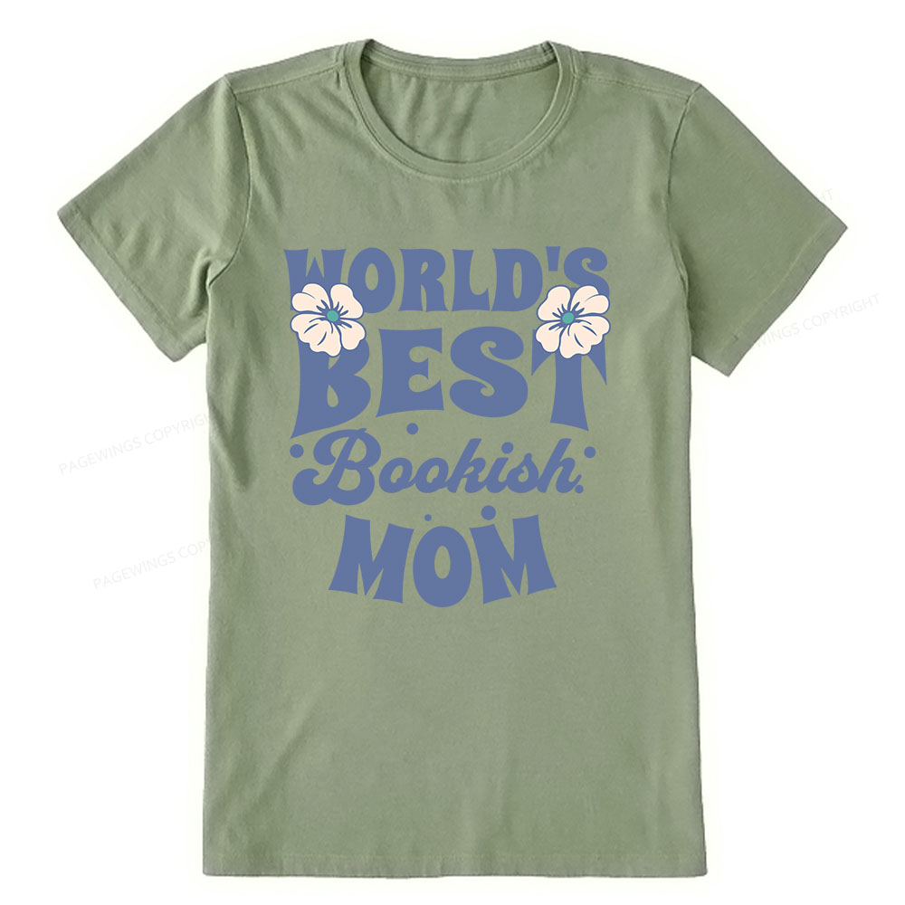 Pagewings World's Brsy Bookish Mom Unisex Classic T-shirt