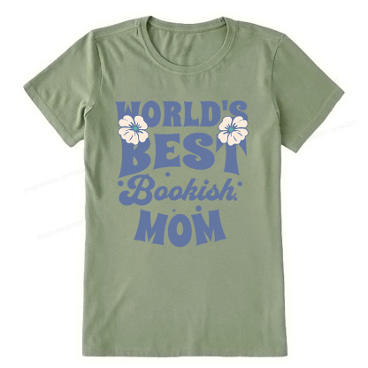 Pagewings World's Brsy Bookish Mom Unisex Classic T-shirt