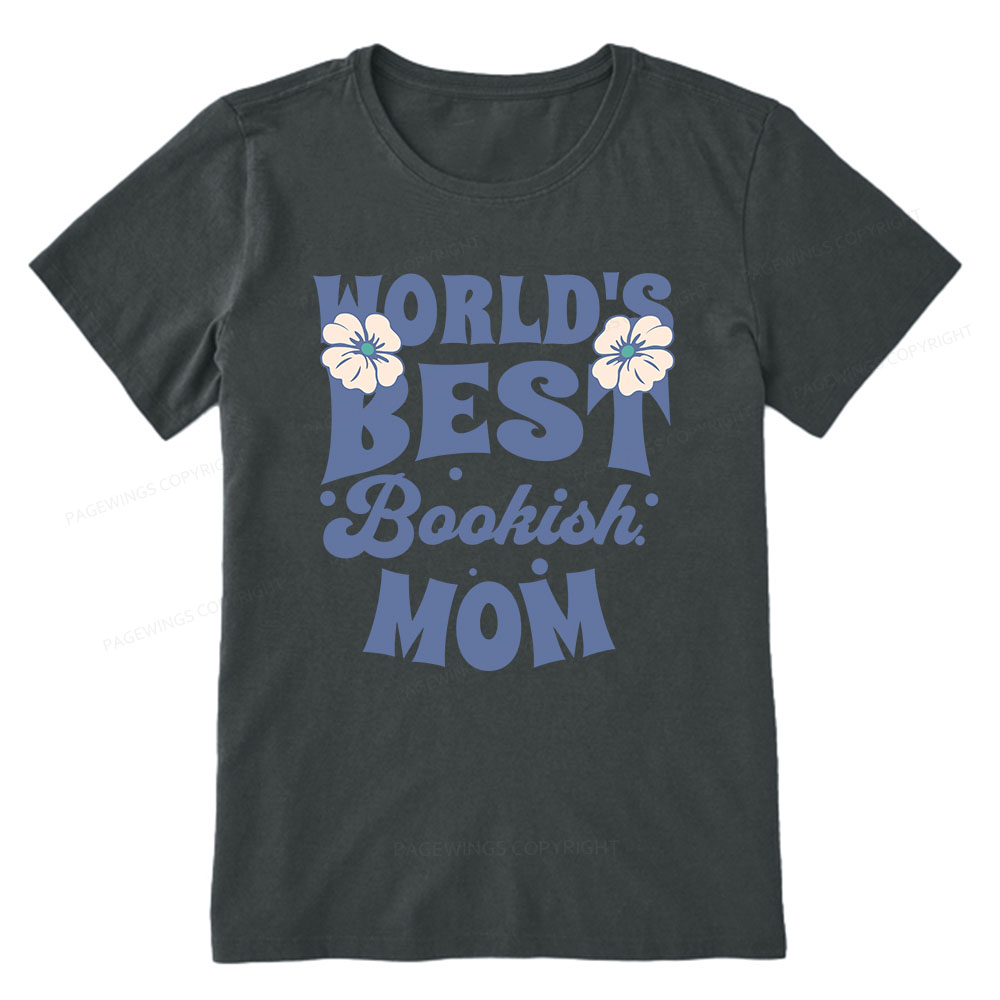 Pagewings World's Brsy Bookish Mom Unisex Classic T-shirt