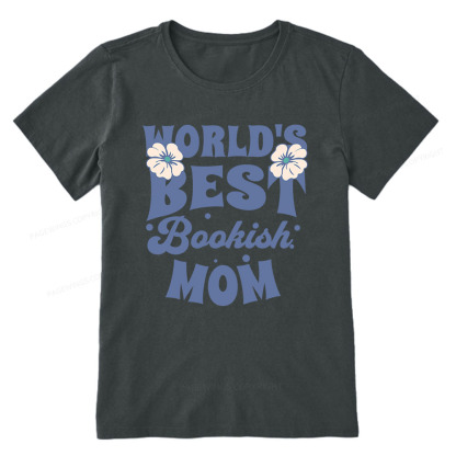 Pagewings World's Brsy Bookish Mom Unisex Classic T-shirt