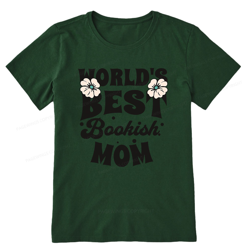 Pagewings World's Brsy Bookish Mom Unisex Classic T-shirt