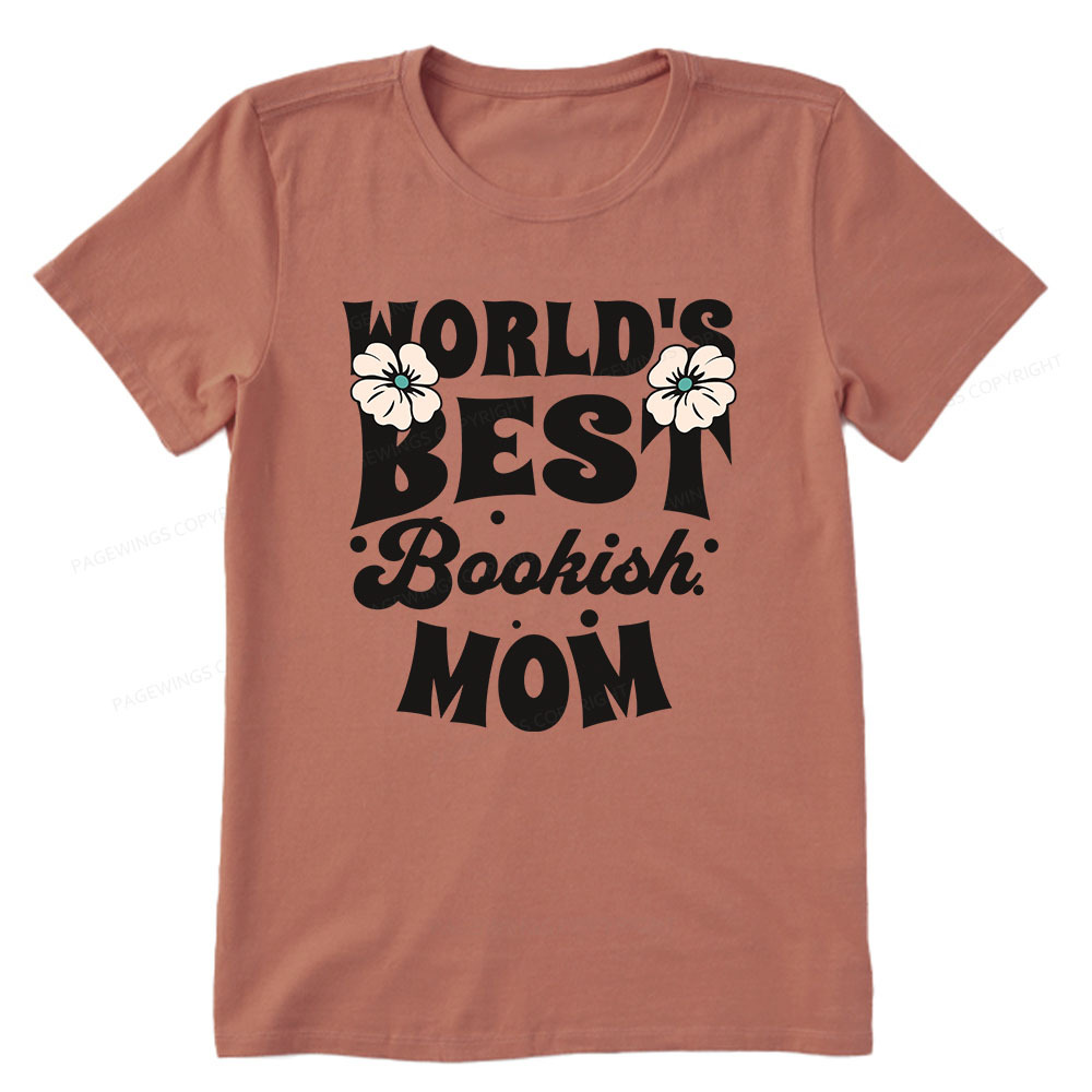 Pagewings World's Brsy Bookish Mom Unisex Classic T-shirt
