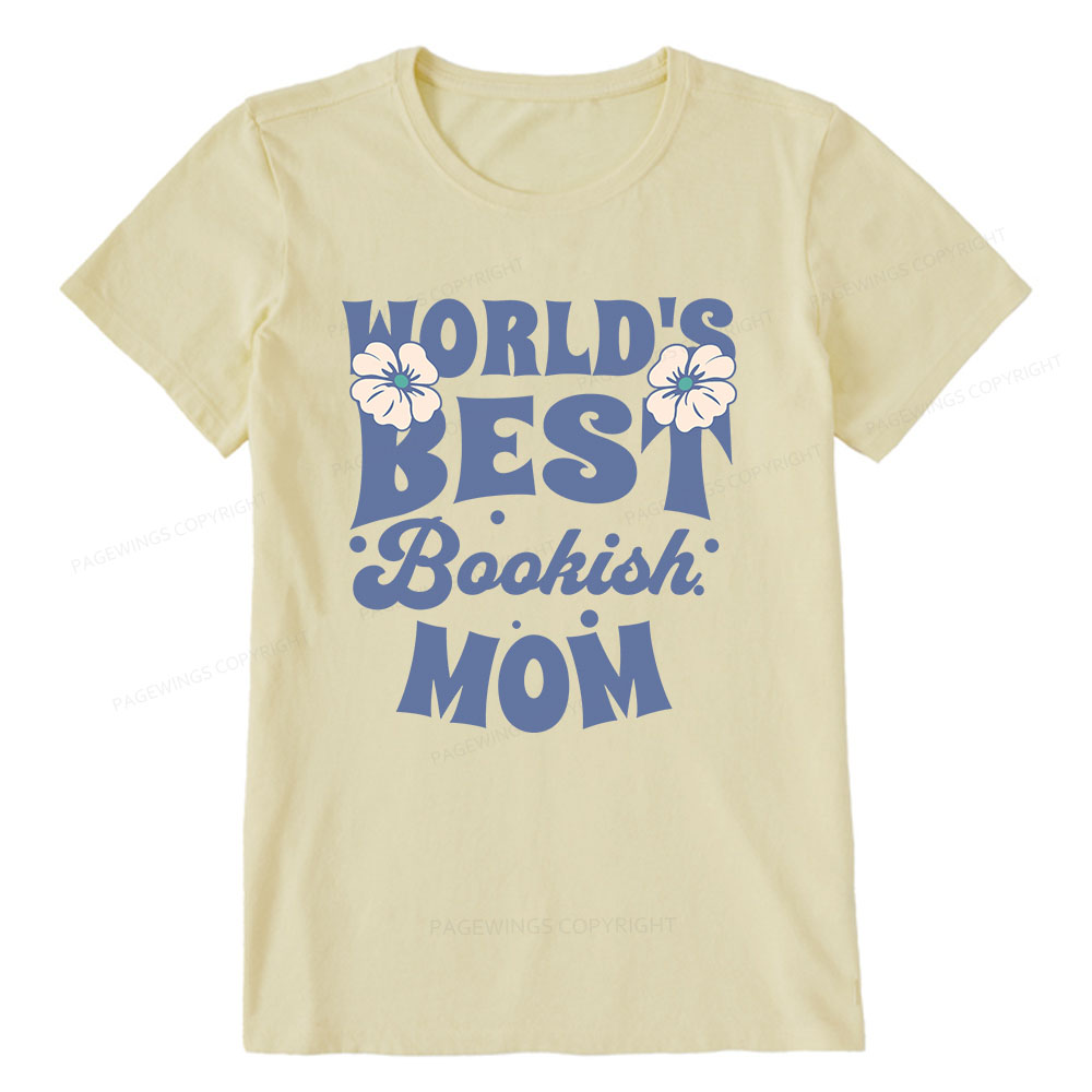 Pagewings World's Brsy Bookish Mom Unisex Classic T-shirt