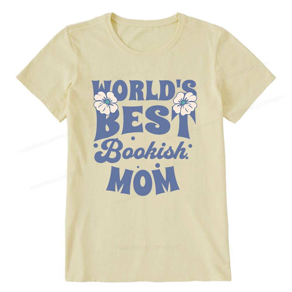 Pagewings World's Brsy Bookish Mom Unisex Classic T-shirt