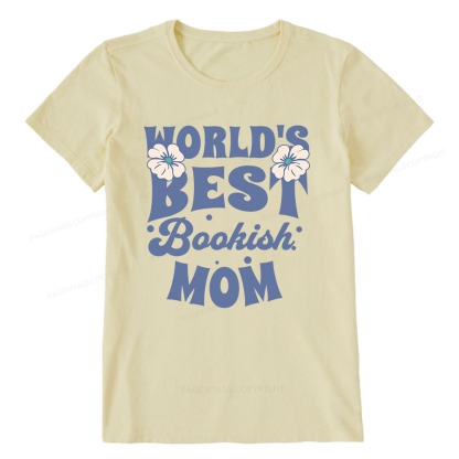 Pagewings World's Brsy Bookish Mom Unisex Classic T-shirt