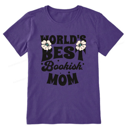 Pagewings World's Brsy Bookish Mom Unisex Classic T-shirt