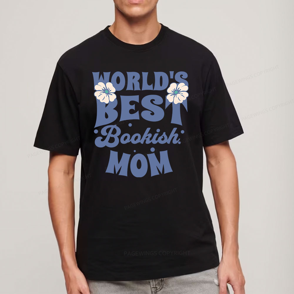 Pagewings World's Brsy Bookish Mom Unisex Classic T-shirt