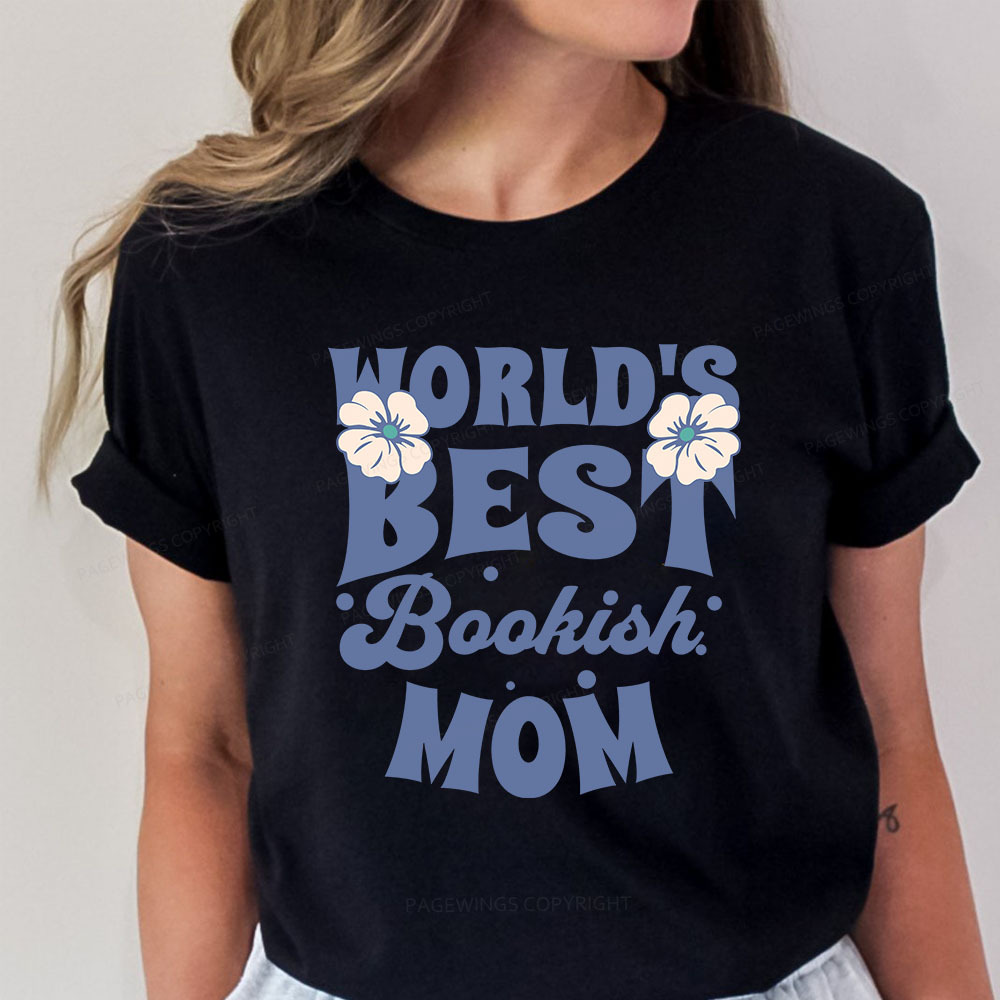 Pagewings World's Brsy Bookish Mom Unisex Classic T-shirt