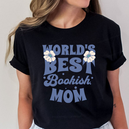 Pagewings World's Brsy Bookish Mom Unisex Classic T-shirt