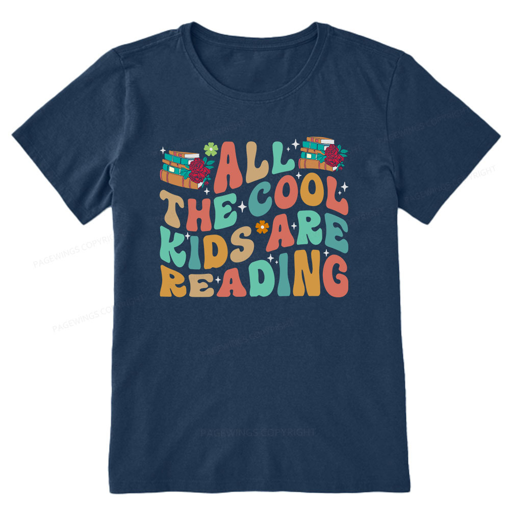 Pagewings All The Cool Kids Are Reading Unisex Classic T-shirt