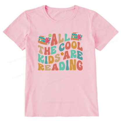 Pagewings All The Cool Kids Are Reading Unisex Classic T-shirt