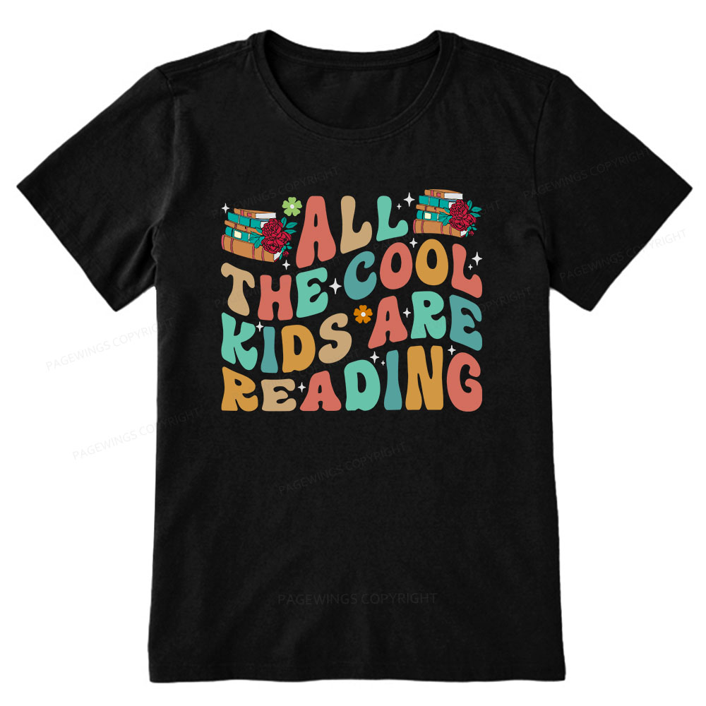 Pagewings All The Cool Kids Are Reading Unisex Classic T-shirt