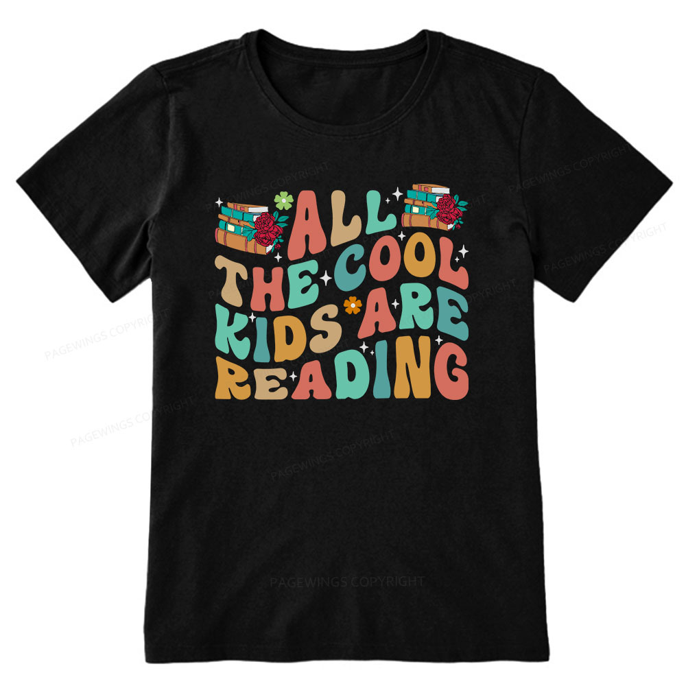 Pagewings All The Cool Kids Are Reading Unisex Classic T-shirt