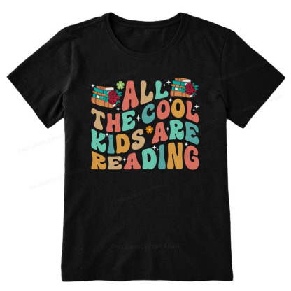 Pagewings All The Cool Kids Are Reading Unisex Classic T-shirt
