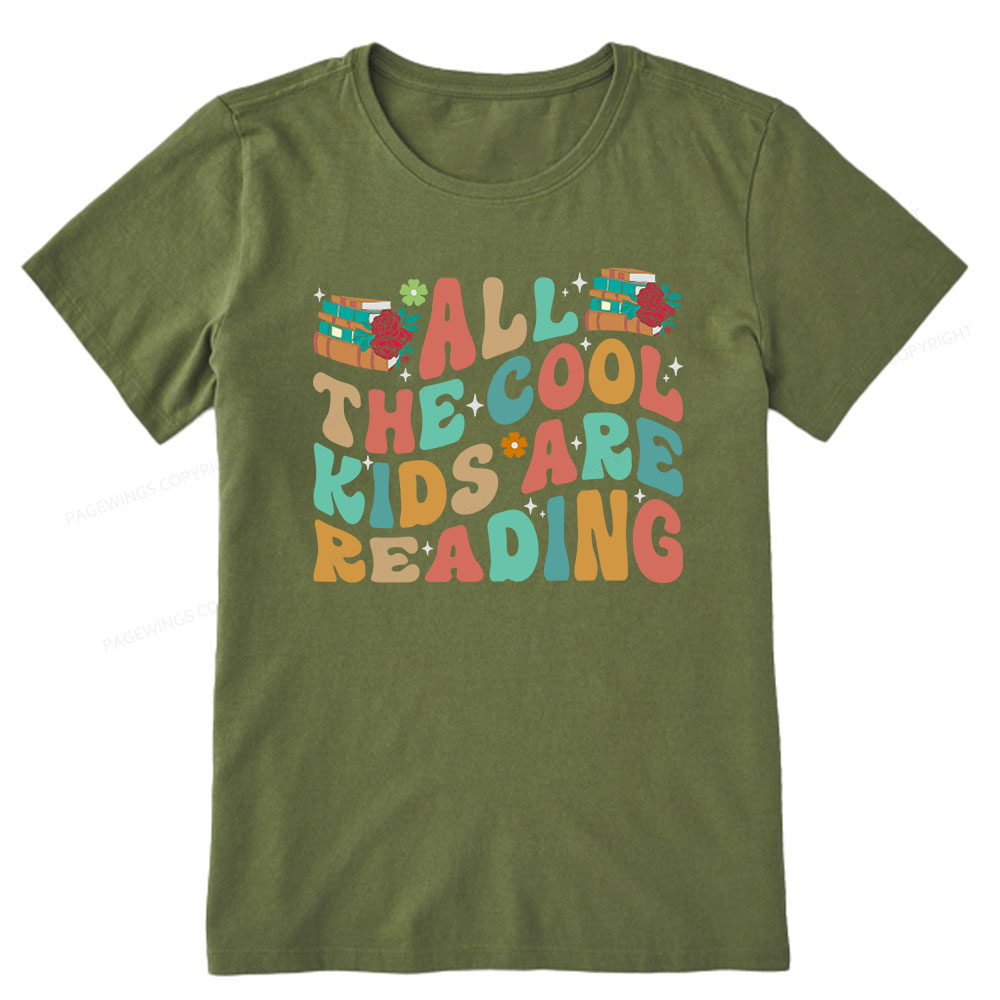 Pagewings All The Cool Kids Are Reading Unisex Classic T-shirt