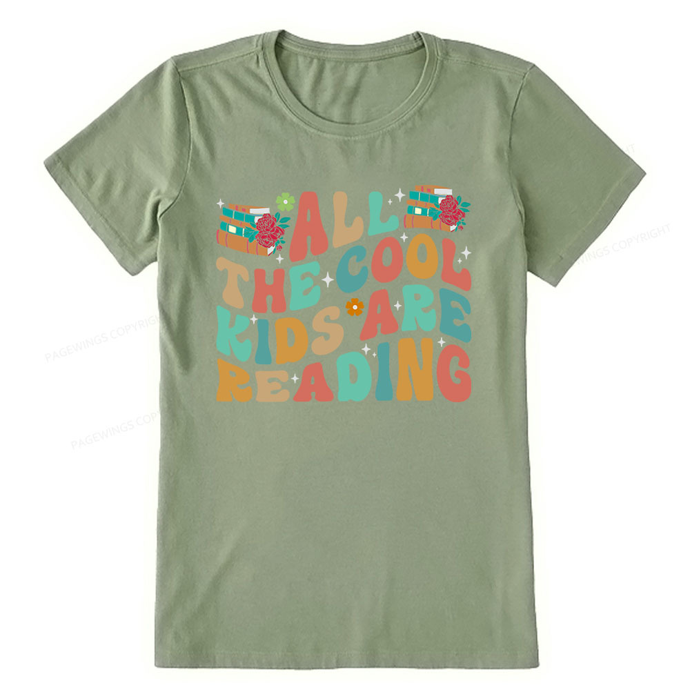 Pagewings All The Cool Kids Are Reading Unisex Classic T-shirt