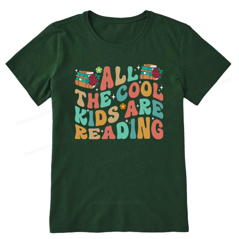 Pagewings All The Cool Kids Are Reading Unisex Classic T-shirt