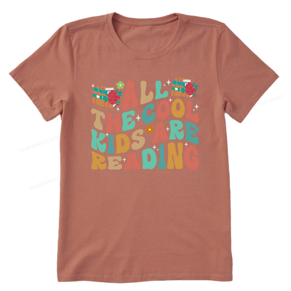 Pagewings All The Cool Kids Are Reading Unisex Classic T-shirt