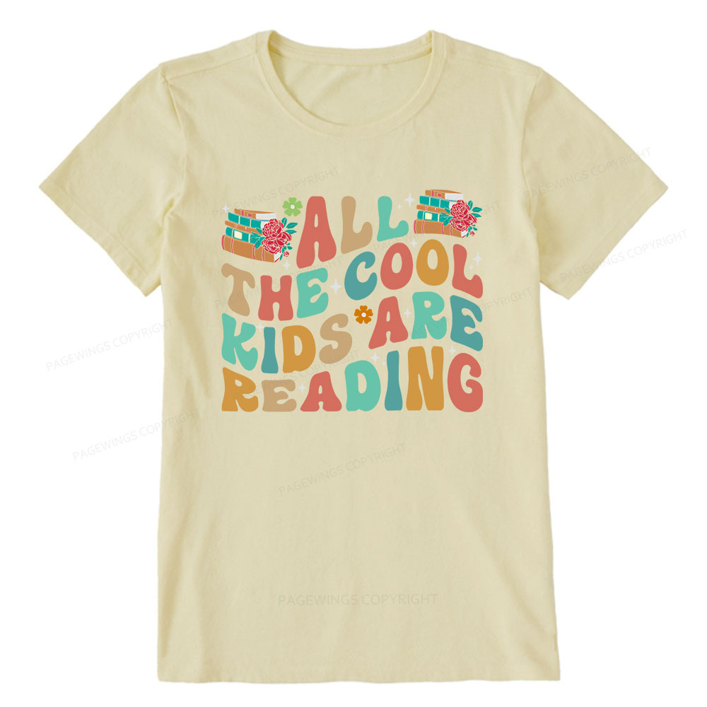 Pagewings All The Cool Kids Are Reading Unisex Classic T-shirt