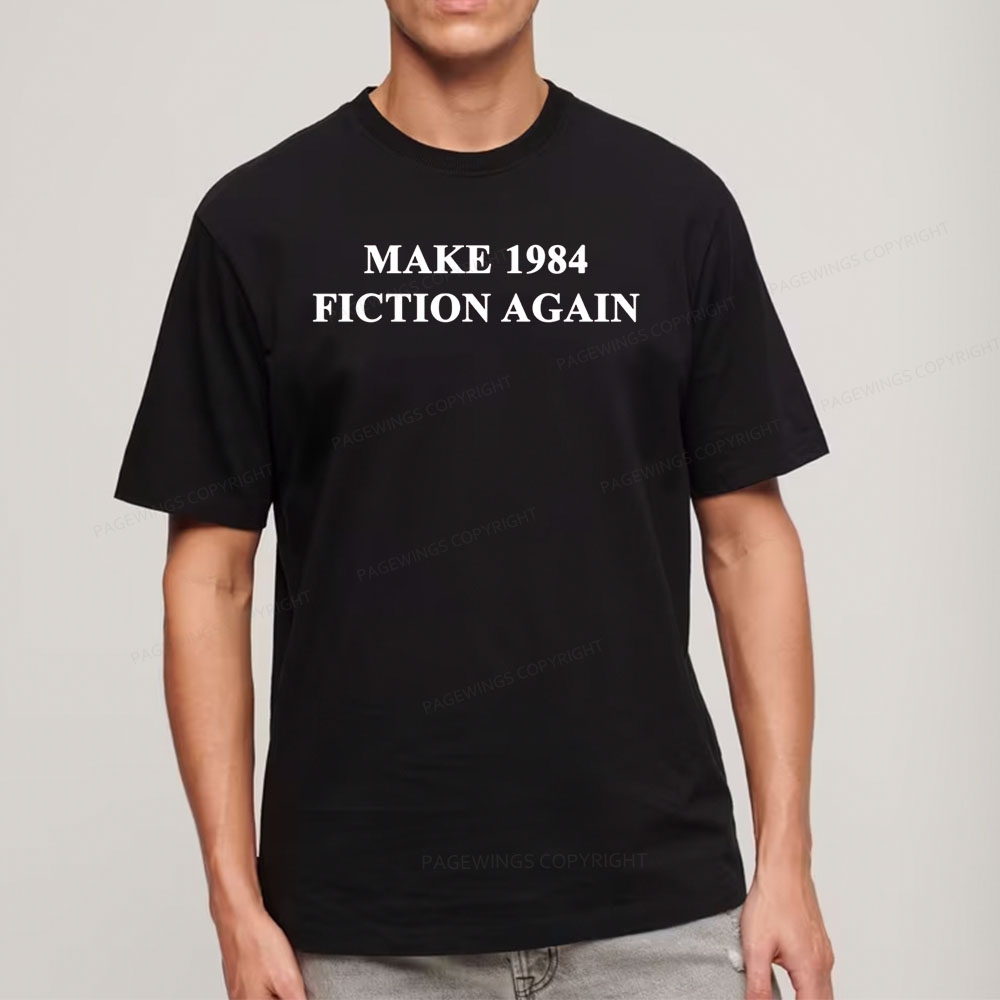 Pagewings Make 1984  Fiction Again Unisex Classic T-shirt