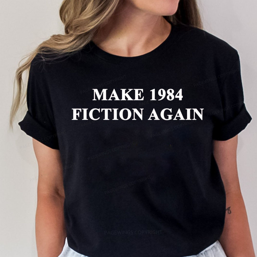 Pagewings Make 1984  Fiction Again Unisex Classic T-shirt