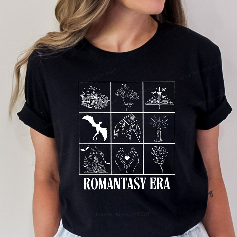 Pagewings Romantasy Era Book Shirt Comfort Colors Unisex Classic T-shirt