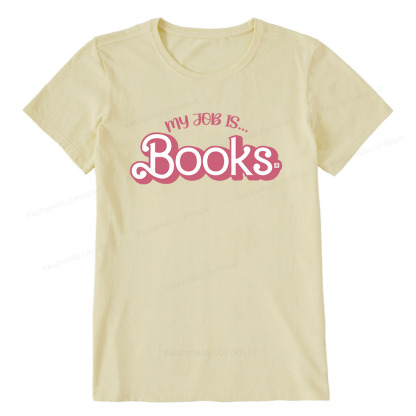 Pagewings My Job is Books Unisex Classic T-shirt
