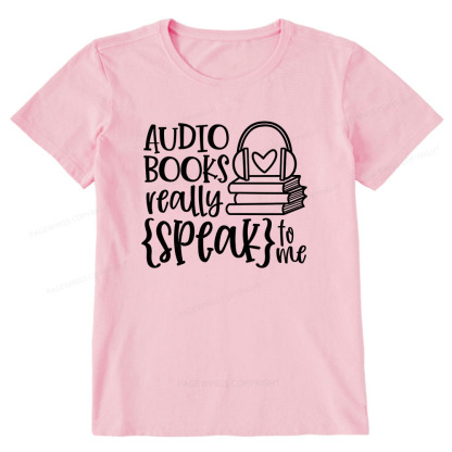 Pagewings Audiobooks Really Speak To Me Unisex Classic T-shirt