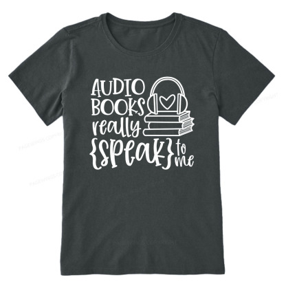 Pagewings Audiobooks Really Speak To Me Unisex Classic T-shirt