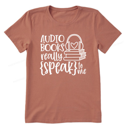 Pagewings Audiobooks Really Speak To Me Unisex Classic T-shirt