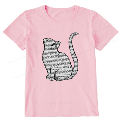 Pagewings Lots Of Books And Cute Cats Unisex Classic T-shirt